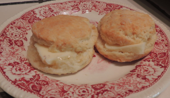buttered sourcream biscuits