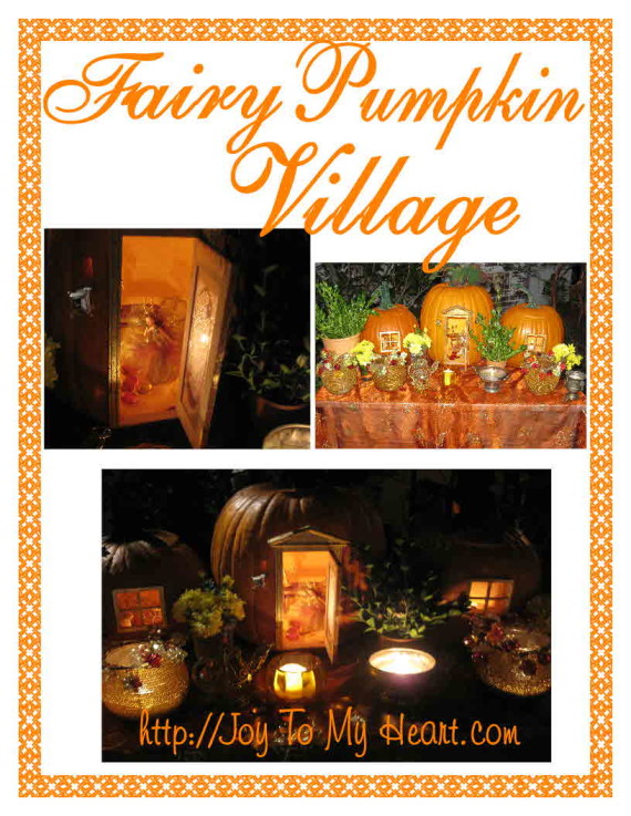 Fairy Pumpkin Village