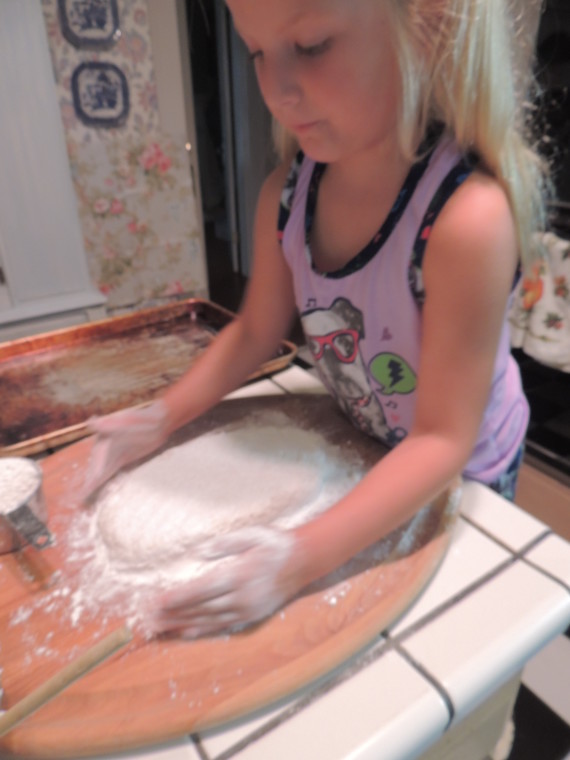Stella working dough