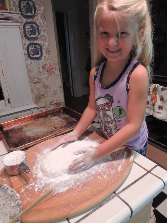 biscuit making baby