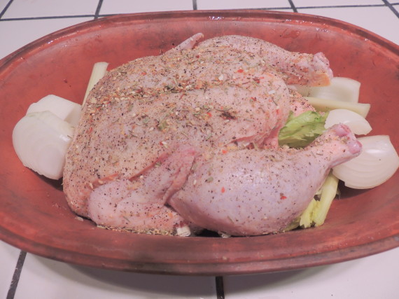 chicken in clay pot