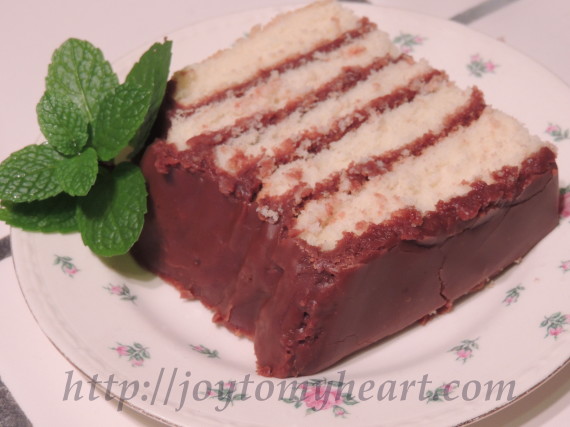 Choclate Layer Cake Slice