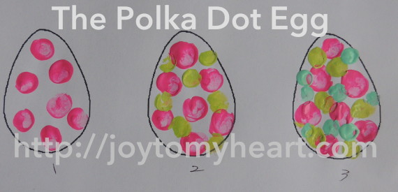 Egg polka dot