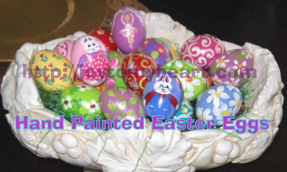 Light Easter Eggs