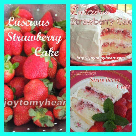 Luscious Strawberry CakePM