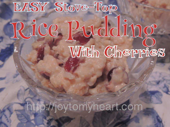 Rice Pudding cover