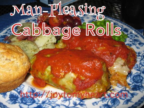 man pleasing cabbage rolls