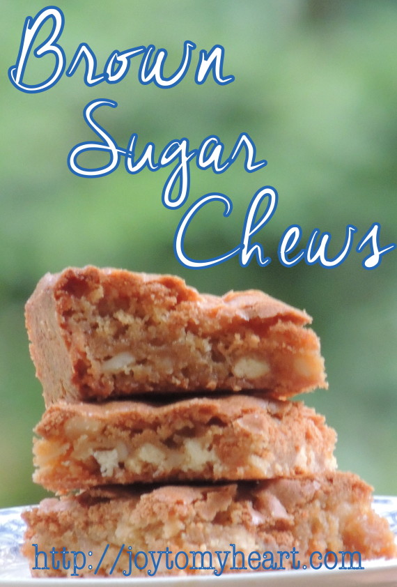 Brown Sugar Chews stacked