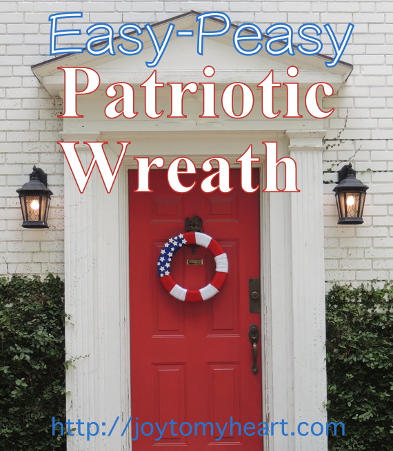 Yarn Wreath Easy Peasy