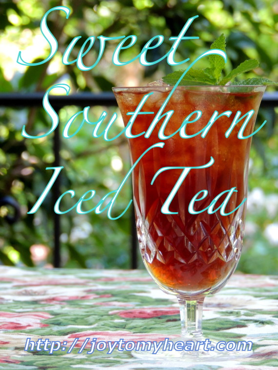 sweet southern icced tea