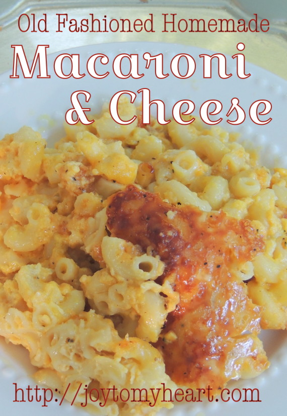 Old Fashioned Macaroni and Cheese1