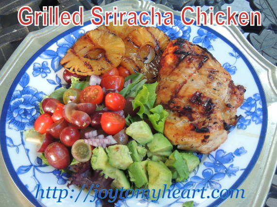 Grilled Sriracha chicken2