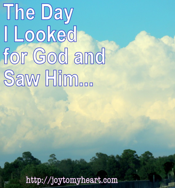 the day I looked for God