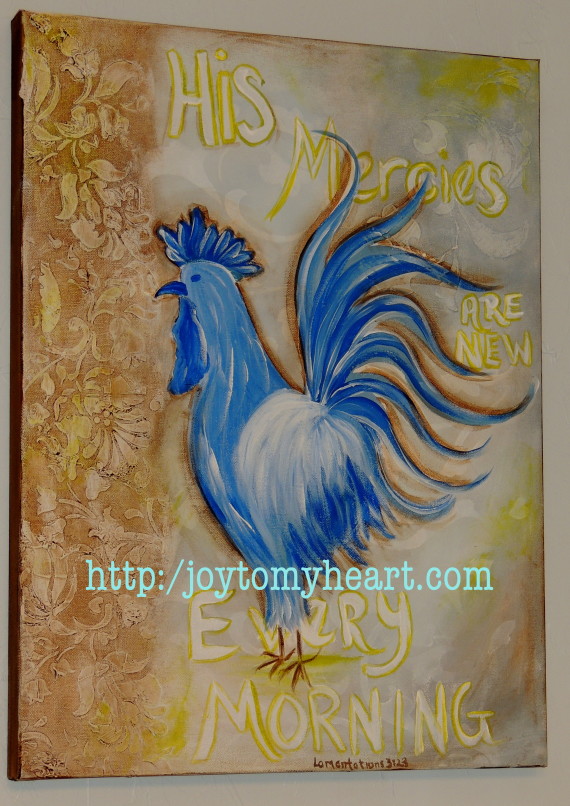 mamas rooster painting