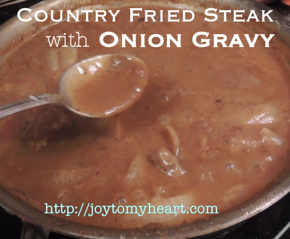 country fried steak with gravy4