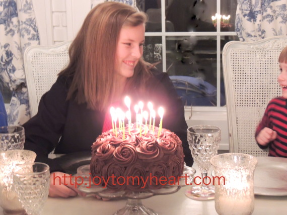 chocolate buttercream birthday cake