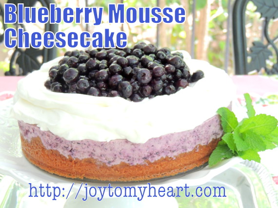 Blueberry Mousse Cheesecake2