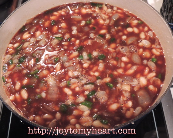 southern baked beans pan